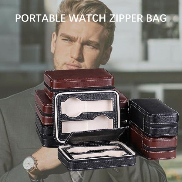storage bags 1pc pu leather watch box dislpay exquisite durable portable men women organizer case for home travel
storage bags 1pc pu leather watch box dislpay exquisite durable portable men women organizer case for home travel