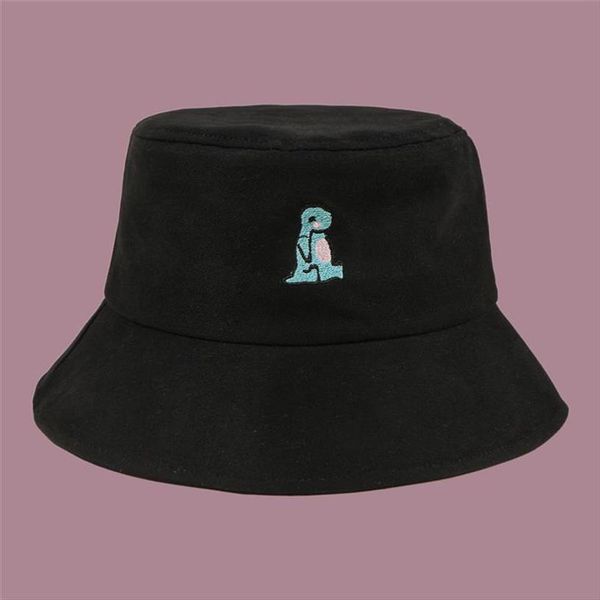 cotton cartoons dinosaur bucket hat fisherman outdoor travel sun cap hats for men and women 65, Blue;gray 
cotton cartoons dinosaur bucket hat fisherman outdoor travel sun cap hats for men and women 65, Blue;gray