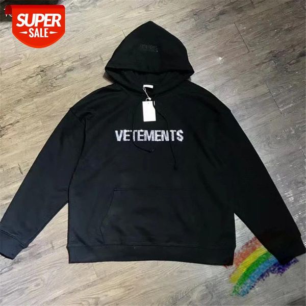 bling rhinestone logo vetements hoodie men women casual loose embroidery pullovers vtm sweatshirts #hg09, Black
bling rhinestone logo vetements hoodie men women casual loose embroidery pullovers vtm sweatshirts #hg09, Black