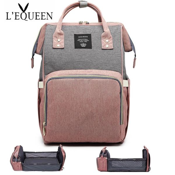 diaper bags lequeen usb large capacity baby bed foldable backpack crib bag insulation nursing stroller with changing mat
diaper bags lequeen usb large capacity baby bed foldable backpack crib bag insulation nursing stroller with changing mat