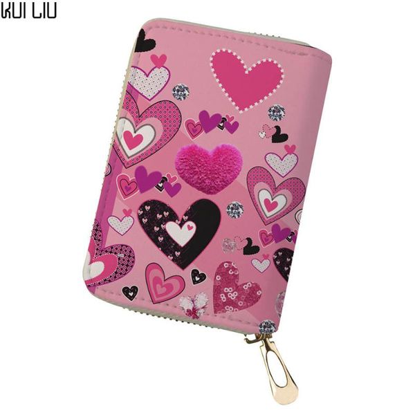 card holders customized pink red loving heart cute wallet for travelling cover pu leather kaarthouder cards holder canta bag women, Brown;gray
card holders customized pink red loving heart cute wallet for travelling cover pu leather kaarthouder cards holder canta bag women, Brown;gray