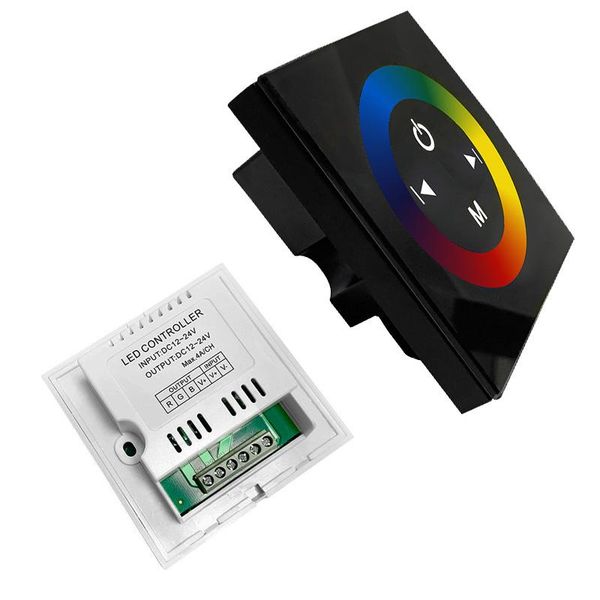 controllers wall mounted touch switch controller glass panel for dc12-24v 4a/ch cob led strip light dimmer cct rgb home lighting
controllers wall mounted touch switch controller glass panel for dc12-24v 4a/ch cob led strip light dimmer cct rgb home lighting