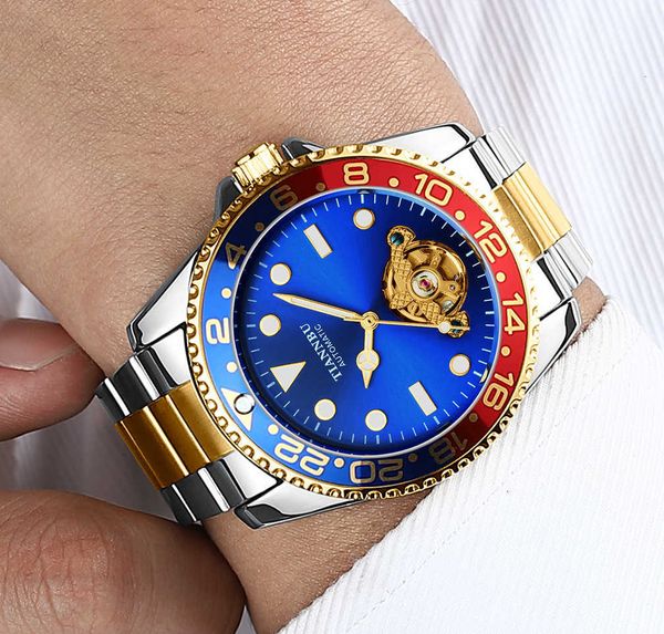 factory direct tianbo automatic mechanical watch mens waterproof luminous mechanical watch generation factory wholesale, Slivery;brown
factory direct tianbo automatic mechanical watch mens waterproof luminous mechanical watch generation factory wholesale, Slivery;brown