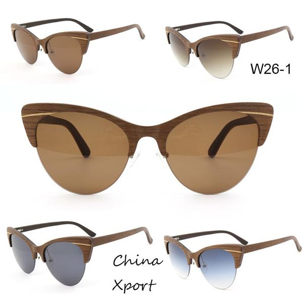 sunglasses vintage wooden cr39 lens half frame big selling for men women cool sunwear glasses, White;black
sunglasses vintage wooden cr39 lens half frame big selling for men women cool sunwear glasses, White;black