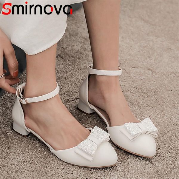 dress shoes smirnova 2021 arrive women pumps bowknot pointed toe buckle summer sweet square heels casual ladies big size 43, Black
dress shoes smirnova 2021 arrive women pumps bowknot pointed toe buckle summer sweet square heels casual ladies big size 43, Black