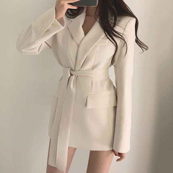 women's jackets autumn winter women coats and korean style elegant full sleeve turn down collar casual work office ladies coat with bel, Black;brown
women's jackets autumn winter women coats and korean style elegant full sleeve turn down collar casual work office ladies coat with bel, Black;brown