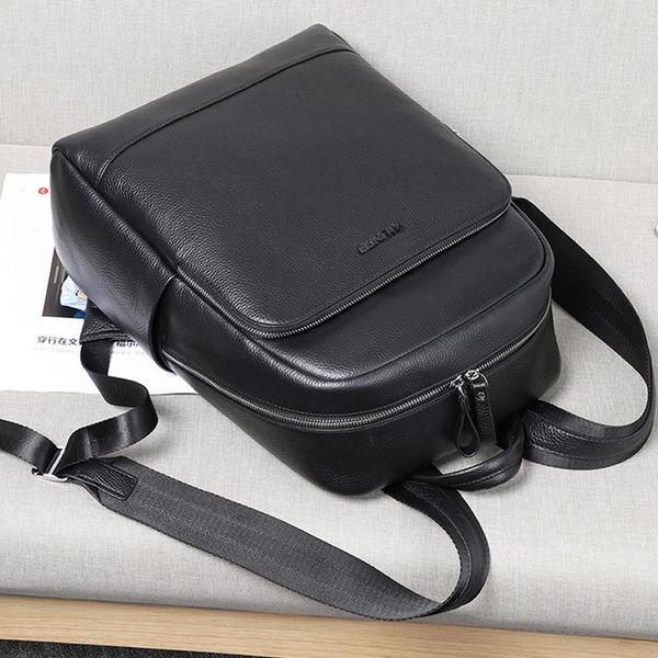 backpack imlinfei men's leather large capacity business leisure youth computer schoolbag
backpack imlinfei men's leather large capacity business leisure youth computer schoolbag