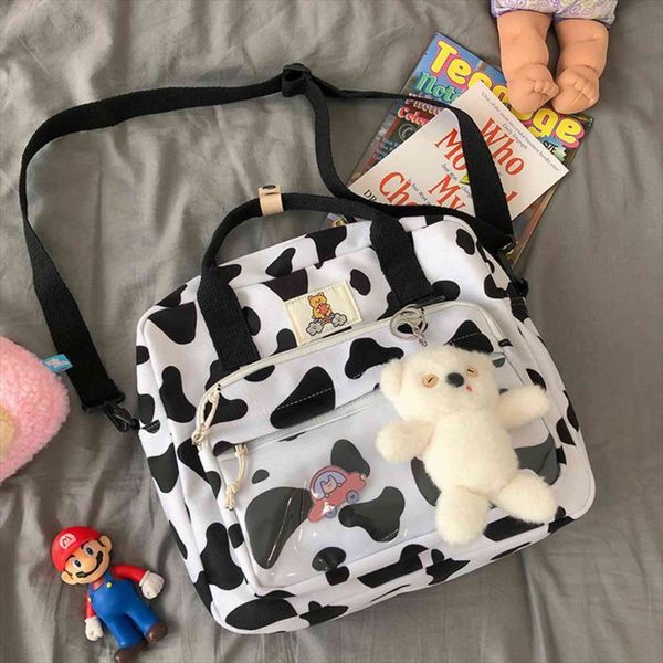 cow pattern school bags female multifunction backpack women trend kawaii backpacks fashion cute class bookbag ladies
cow pattern school bags female multifunction backpack women trend kawaii backpacks fashion cute class bookbag ladies