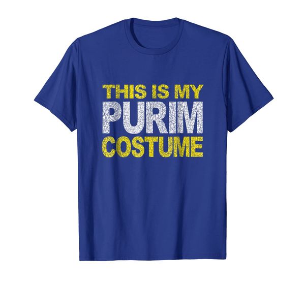 this is my purim costume funny jewish costume t shirt, White;black 
this is my purim costume funny jewish costume t shirt, White;black