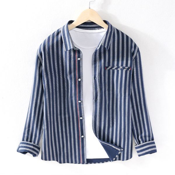 2021 new 100% oxford cotton striped brand long sleeve for men casual comfortable shirt mens fashion stripe shirts male e8sg, White;black
2021 new 100% oxford cotton striped brand long sleeve for men casual comfortable shirt mens fashion stripe shirts male e8sg, White;black