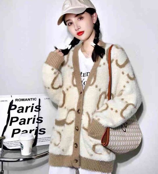 women's sweaters 21 fashion brand designer female loose coat brown presbyopia full print sweater lazy wind cardigan isn4, White;black
women's sweaters 21 fashion brand designer female loose coat brown presbyopia full print sweater lazy wind cardigan isn4, White;black
