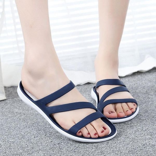 slippers women's 2021 korean version of flat-bottomed jelly shoes sandals and women wear in summer., Black
slippers women's 2021 korean version of flat-bottomed jelly shoes sandals and women wear in summer., Black