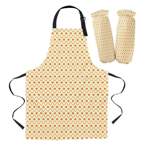 aprons daily cleaning apron set circular wave point curve chef waiter anti-oil kids cooking gardening work sleeve cover
aprons daily cleaning apron set circular wave point curve chef waiter anti-oil kids cooking gardening work sleeve cover