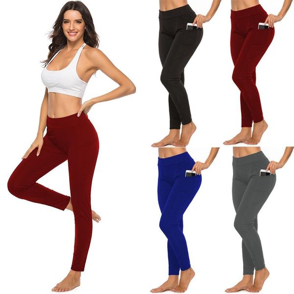 women's leggings 528orkout pocket high waist fitness women gym solid color pants push up elasticity, Black
women's leggings 528orkout pocket high waist fitness women gym solid color pants push up elasticity, Black