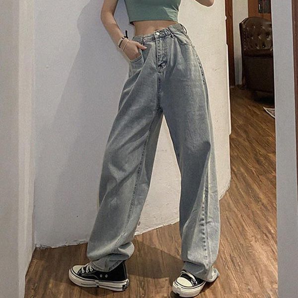 women's jeans elegant straight mom women high waist loose mop wide leg trousers 2021 harajuku streetwear baggy drop denim pants, Blue
women's jeans elegant straight mom women high waist loose mop wide leg trousers 2021 harajuku streetwear baggy drop denim pants, Blue