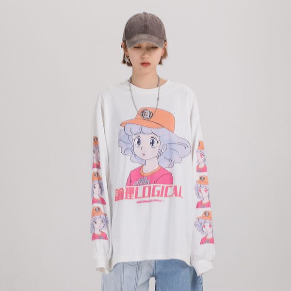 2021 new japanese harajuku streetwear couple shirt anime funny long sleeve tee shirts spring fashion graphic tees men clothing stev, White;black
2021 new japanese harajuku streetwear couple shirt anime funny long sleeve tee shirts spring fashion graphic tees men clothing stev, White;black