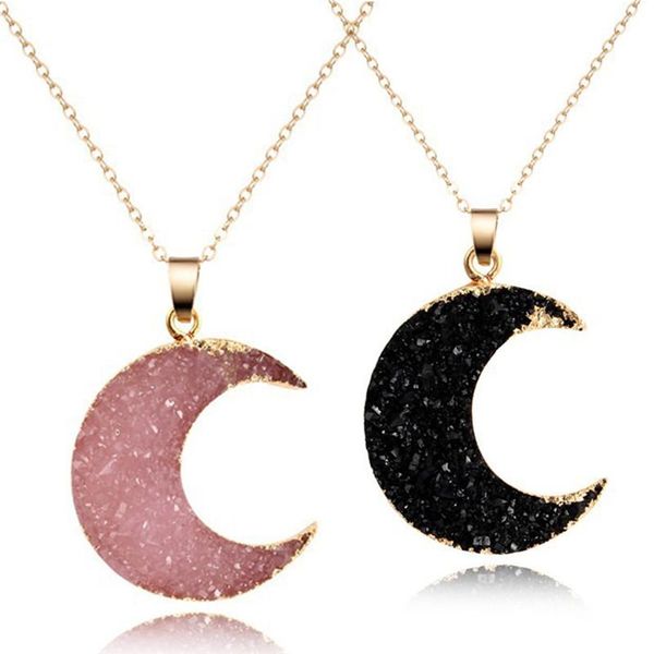 pendant necklaces pinksee est pink black moon resin stone necklace women gold color chain jewelry wedding charm gifts, Silver
pendant necklaces pinksee est pink black moon resin stone necklace women gold color chain jewelry wedding charm gifts, Silver