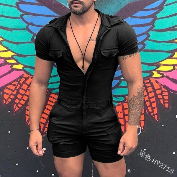 men's tracksuits wepbel tooling integrated short pants jumpsuits slim-fit zipper man one-piece shorts solid color work outfit, Gray
men's tracksuits wepbel tooling integrated short pants jumpsuits slim-fit zipper man one-piece shorts solid color work outfit, Gray