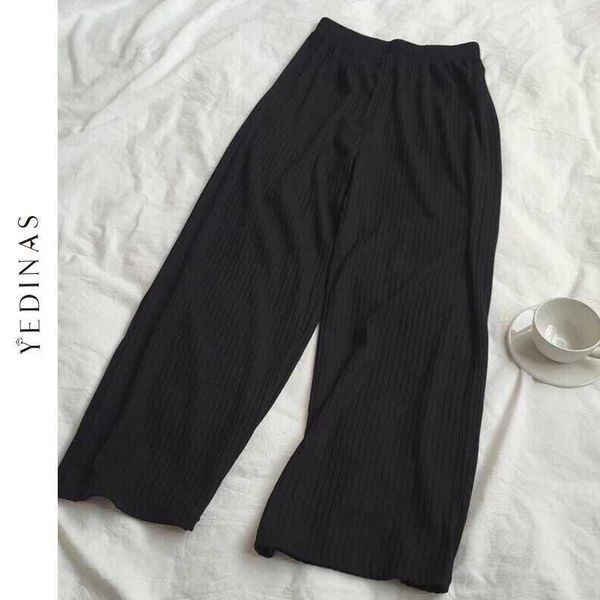 yedinas women spring elastic high waist ladies trousers loose casual wide leg pants korean harajuku plus size 5xl 210527, Black;white
yedinas women spring elastic high waist ladies trousers loose casual wide leg pants korean harajuku plus size 5xl 210527, Black;white