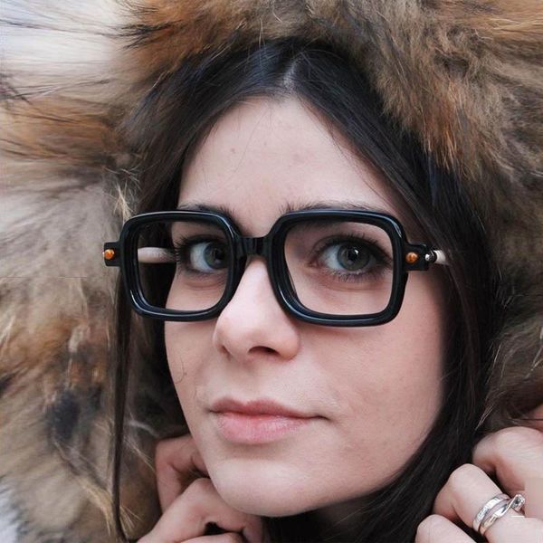 fashion sunglasses frames brand brown dots square clear len glasses women steampunk spectacles thick frame vintage anti-blue optical eyeglas, Black
fashion sunglasses frames brand brown dots square clear len glasses women steampunk spectacles thick frame vintage anti-blue optical eyeglas, Black