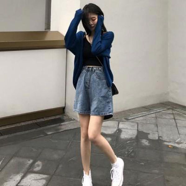 women's shorts denim women summer wide leg high waist pantalones vaqueros mujer short jeans feminino loose kobieta plus size jean femme, White;black
women's shorts denim women summer wide leg high waist pantalones vaqueros mujer short jeans feminino loose kobieta plus size jean femme, White;black