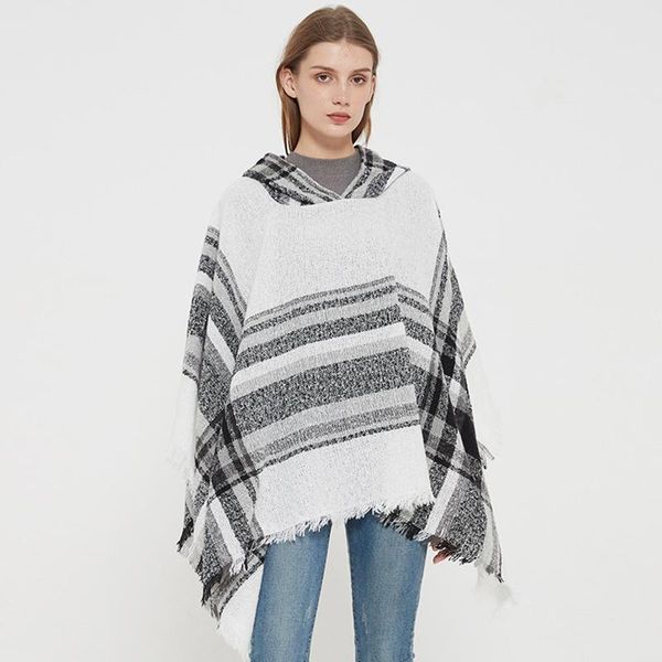 scarves scarf hijabs 2021 lady warm long shawl wraps large knit hoodie cape poncho cloak tassel plaid, Blue;gray
scarves scarf hijabs 2021 lady warm long shawl wraps large knit hoodie cape poncho cloak tassel plaid, Blue;gray