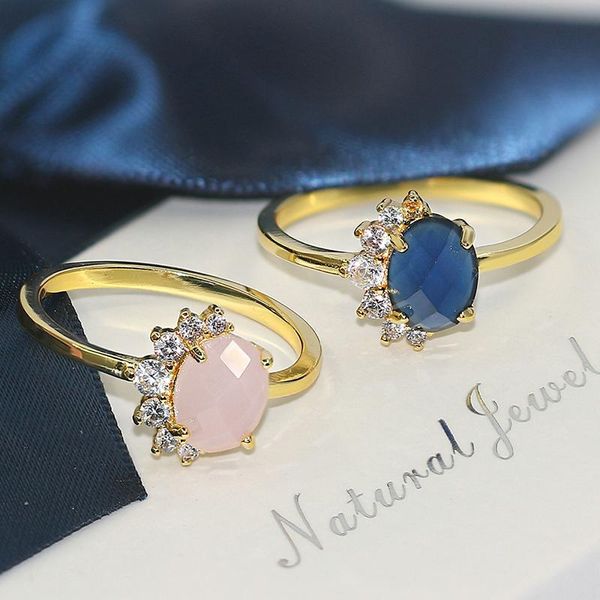 cluster rings zhouyang wedding for women unique cute oval multicolor candy stone cz light gold color proposal gift fashion jewelry r860, Golden;silver
cluster rings zhouyang wedding for women unique cute oval multicolor candy stone cz light gold color proposal gift fashion jewelry r860, Golden;silver