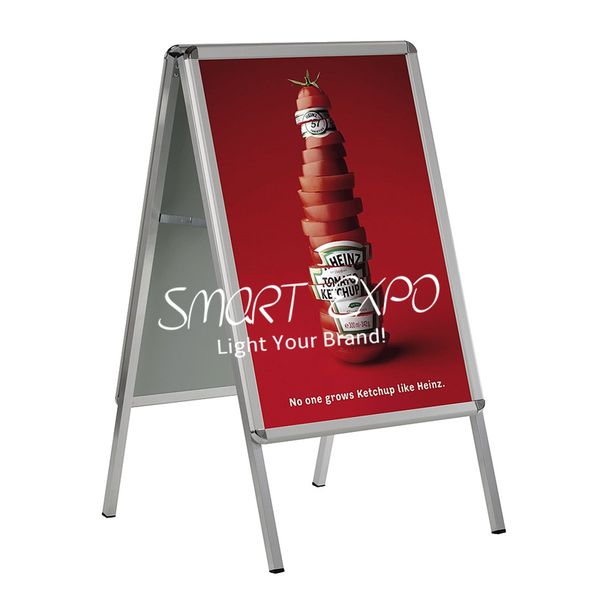 folding double side a-frame sandwich board advertising display a1 poster stand
folding double side a-frame sandwich board advertising display a1 poster stand
