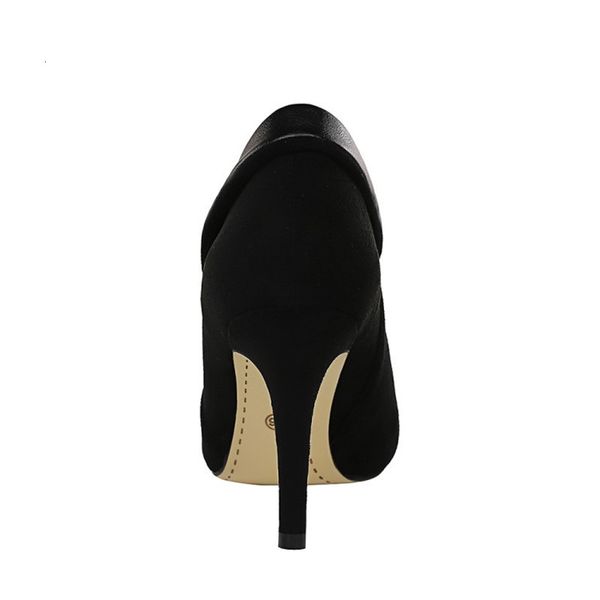 european and fashion women's in suede pointed nightclub was thin thin-cut high-heeled shoes sv5c, Black
european and fashion women's in suede pointed nightclub was thin thin-cut high-heeled shoes sv5c, Black