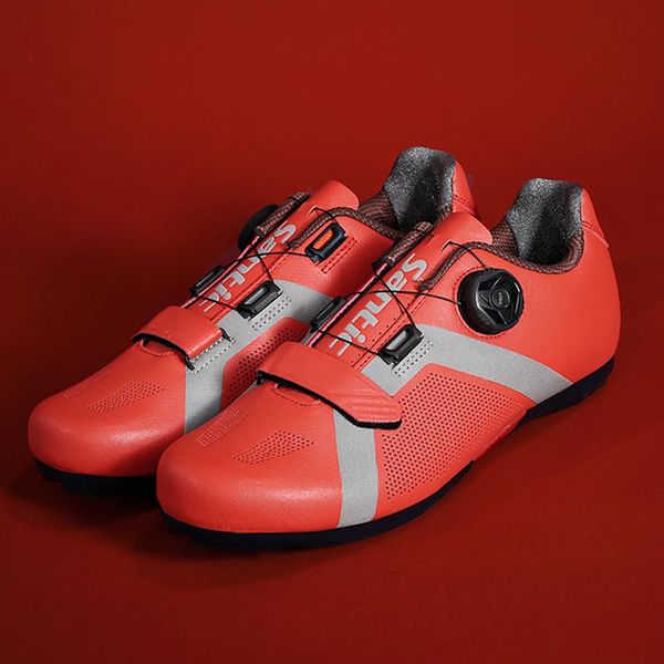 cycling footwear santic mtb shoes zapatillas ciclismo men women bicycle outdoor sports pu upper wear resistant sneakers, Black
cycling footwear santic mtb shoes zapatillas ciclismo men women bicycle outdoor sports pu upper wear resistant sneakers, Black
