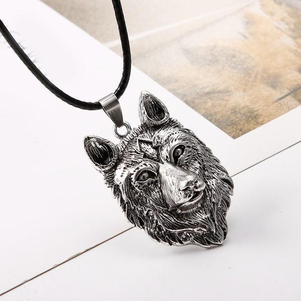 pendant necklaces retro fashion men's alloy wolf head necklace casual party silver plated amulet viking pirate
pendant necklaces retro fashion men's alloy wolf head necklace casual party silver plated amulet viking pirate