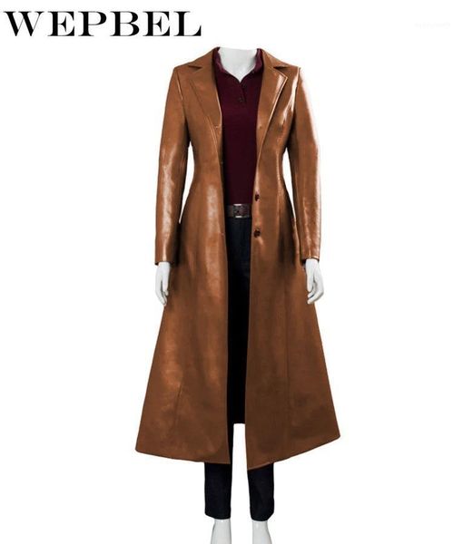 women's leather & faux wepbel winter casual long sleeve single-breasted turn-down collar slim coat fashion solid color, Black
women's leather & faux wepbel winter casual long sleeve single-breasted turn-down collar slim coat fashion solid color, Black