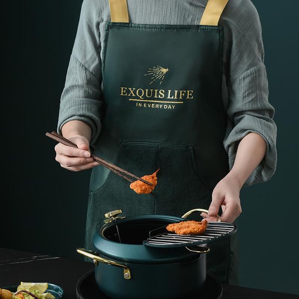 aprons light luxury apron kitchen waterproof and oil-proof cooking wipe hands household female male chef anti-fouling waist pinafore
aprons light luxury apron kitchen waterproof and oil-proof cooking wipe hands household female male chef anti-fouling waist pinafore