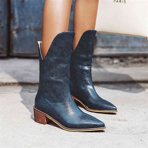 dress shoes autumn winter casual western cowboy ankle boots women snake leather cowgirl booties short cossacks botas high heels kat9, Black
dress shoes autumn winter casual western cowboy ankle boots women snake leather cowgirl booties short cossacks botas high heels kat9, Black