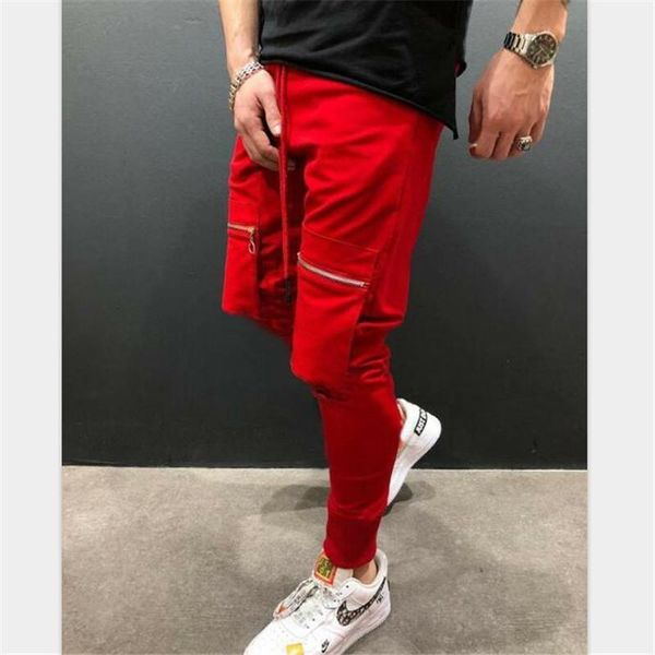 running pants jogging 2021 men fitness gym multi-pocket sport trousers mens football soccer training1, Black;blue
running pants jogging 2021 men fitness gym multi-pocket sport trousers mens football soccer training1, Black;blue