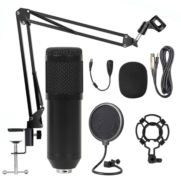 bm 800 microphone professional condenser usb microphone studio recording pc karaoke bm800 mic stand kit for lappc
bm 800 microphone professional condenser usb microphone studio recording pc karaoke bm800 mic stand kit for lappc