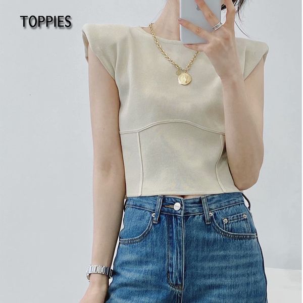 2021 new casual knitted solid color sleeveless o-neck fold striped cropped tank 996h, White
2021 new casual knitted solid color sleeveless o-neck fold striped cropped tank 996h, White
