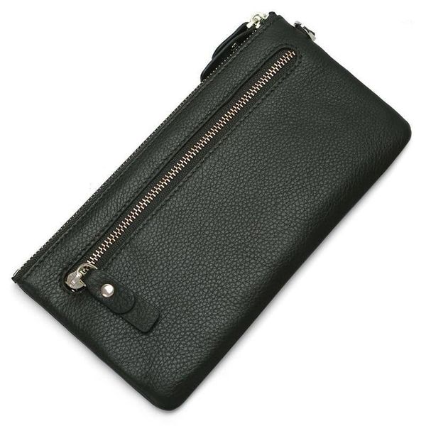 arrival green/black real leatherwomen wallet phone case fashion ladies zipper money pocket collection female mini coin purse wallets1, Red;black
arrival green/black real leatherwomen wallet phone case fashion ladies zipper money pocket collection female mini coin purse wallets1, Red;black