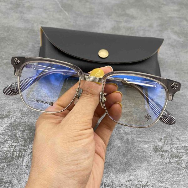 guan xiaotong same krosin glasses plate half pure titanium eyebrow frame men and women myopia, White;black
guan xiaotong same krosin glasses plate half pure titanium eyebrow frame men and women myopia, White;black