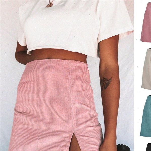 autumn winter 2021 ins net red high waist womens clothes corduroy half length pure color vent a short skirt girl, Black
autumn winter 2021 ins net red high waist womens clothes corduroy half length pure color vent a short skirt girl, Black