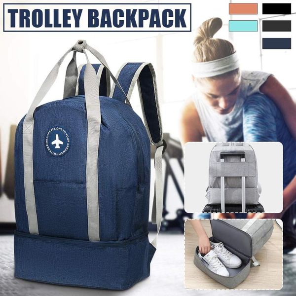 backpack trolley travel bag foldable waterproof with shoe case luggage shoulder carry-on
backpack trolley travel bag foldable waterproof with shoe case luggage shoulder carry-on