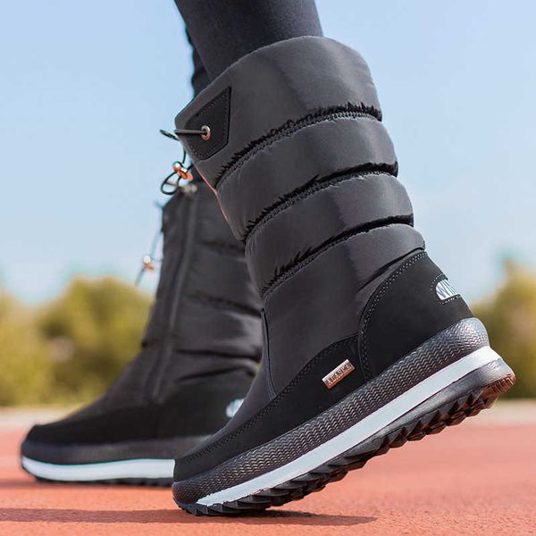 the most winter northeast psh women's medium boots leisure large cotton sho anti-skid thickened warm snow waterproof, Black
the most winter northeast psh women's medium boots leisure large cotton sho anti-skid thickened warm snow waterproof, Black