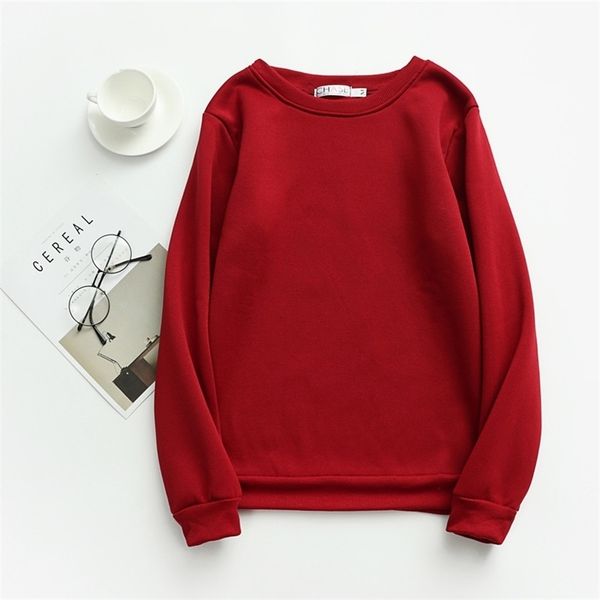 autumn and winter plus size velvet thick men's women's hoodies korean o-neck loose student sweatshirts solid team uniform 210803, Black
autumn and winter plus size velvet thick men's women's hoodies korean o-neck loose student sweatshirts solid team uniform 210803, Black