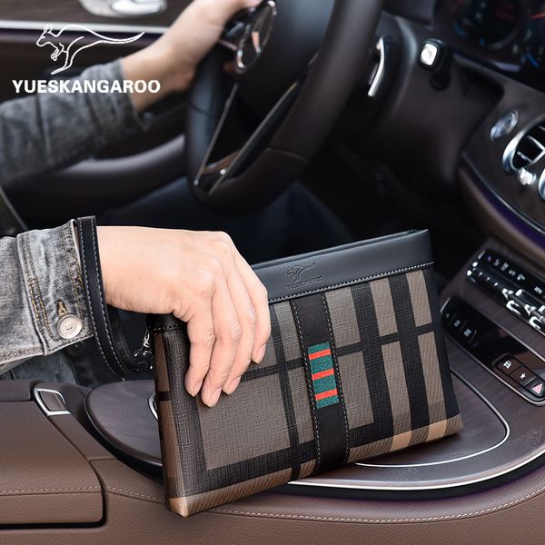 bags handbags yuesen kangaroo men's envelope fashion trend large capacity clip hb-031, Black;red
bags handbags yuesen kangaroo men's envelope fashion trend large capacity clip hb-031, Black;red