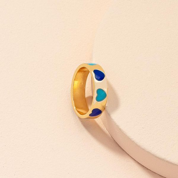 wedding rings korean fashion hit color love heart pattern geometric round simple drip glaze metal ring for women girls sweet jewelry, Slivery;golden
wedding rings korean fashion hit color love heart pattern geometric round simple drip glaze metal ring for women girls sweet jewelry, Slivery;golden