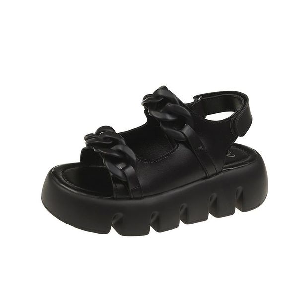sandals retro women thick soled flat platform ladies wedge heels with roman women's shoes woman casual female summer 2021, Black
sandals retro women thick soled flat platform ladies wedge heels with roman women's shoes woman casual female summer 2021, Black