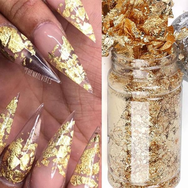 nail art decorations shiny foil paper irregular leaf gold silver design glitter flakes diy nails stickers manicure makeup, Silver;gold
nail art decorations shiny foil paper irregular leaf gold silver design glitter flakes diy nails stickers manicure makeup, Silver;gold