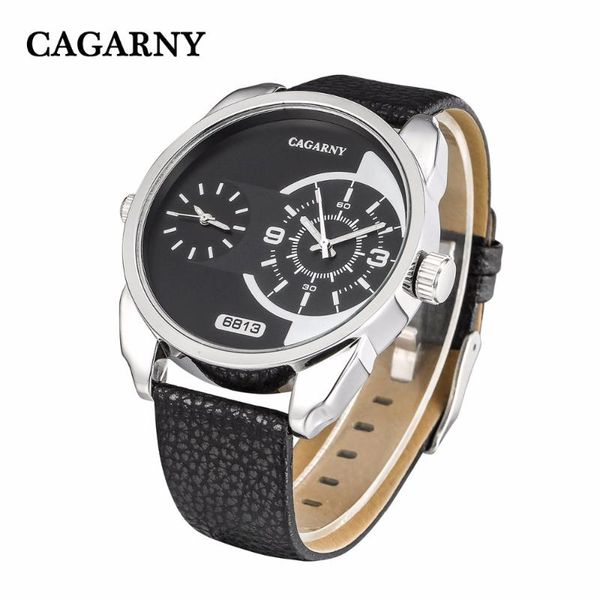 wristwatches cagarny quartz watch for men cool big case waterproof military men's watches army sport wristwatch reloj clock, Slivery;brown
wristwatches cagarny quartz watch for men cool big case waterproof military men's watches army sport wristwatch reloj clock, Slivery;brown