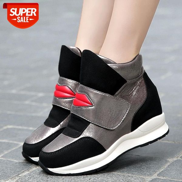 women sneakers women's casual boots spring autumn ankle boots height increasing high patchwork sneakers shoes woman #1j3m, Black
women sneakers women's casual boots spring autumn ankle boots height increasing high patchwork sneakers shoes woman #1j3m, Black