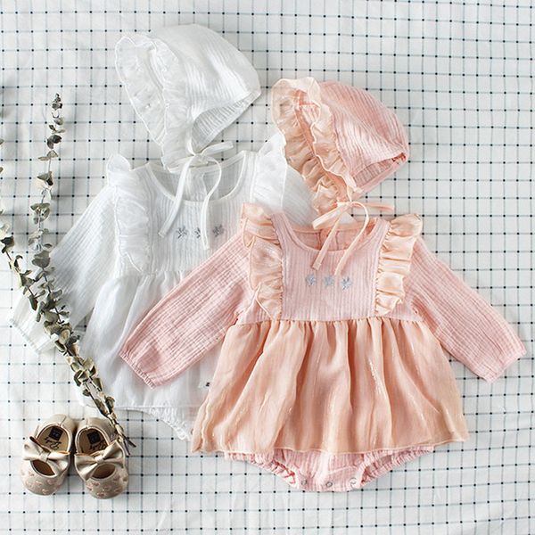 0-2yrs cute baby clothes bodysuit long sleeve spring autumn infant girls embroider rompers, Blue
0-2yrs cute baby clothes bodysuit long sleeve spring autumn infant girls embroider rompers, Blue